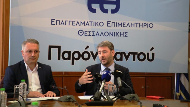 Ανδρουλάκης: "Είμαστε ο φυσικός σύμμαχος των μικρομεσαίων επιχειρήσεων" - Πρότεινε 120 δόσεις για χρέη σε εφορία και ασφαλιστικά ταμεία
