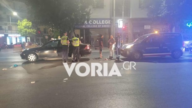 Θεσσαλονίκη: Σοβαρό τροχαίο με παράσυρση δύο πεζών στο κέντρο της πόλης – Σε κρίσιμη κατάσταση ο ένας